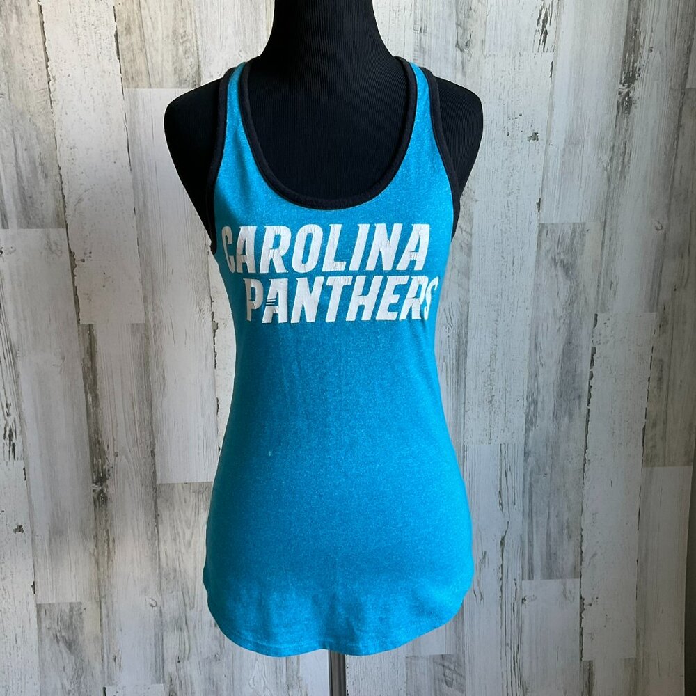 Nike NFL Carolina Panthers Women's Size Small Racerback Tank Top The Nike Tee